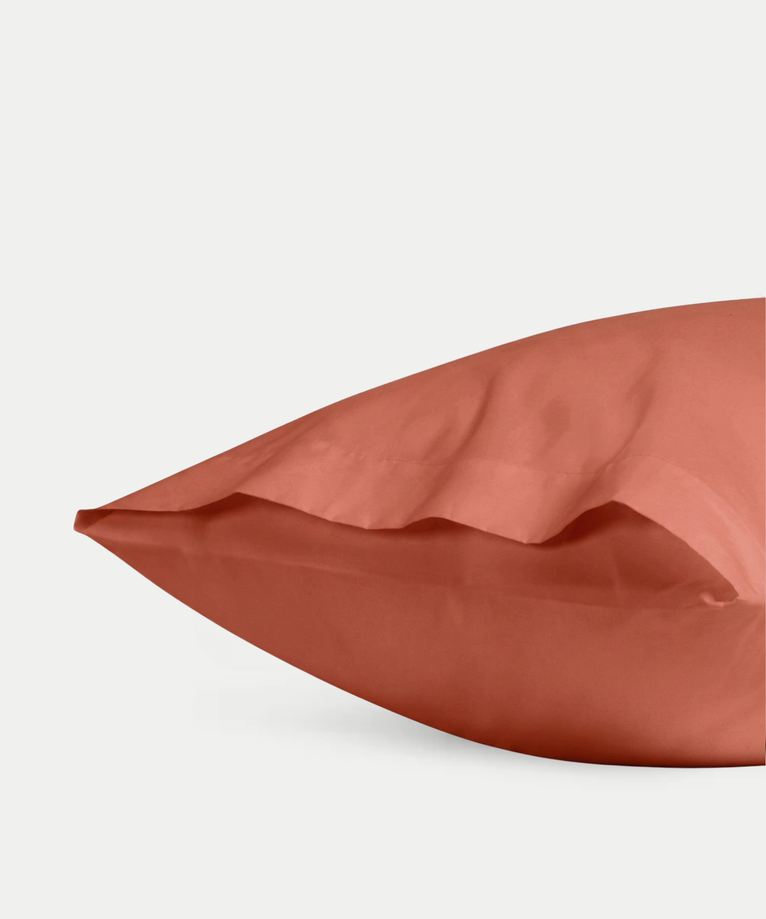 Set of 2 Pillowcases Egyptian Cotton 400TC Percale | Solterra