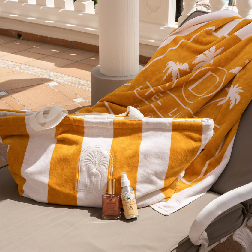 Summer beach package | Beach towel + bag + Thank me later