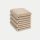 Guest towel zero-twist cotton 30x30 cm (4 pcs) | Latte