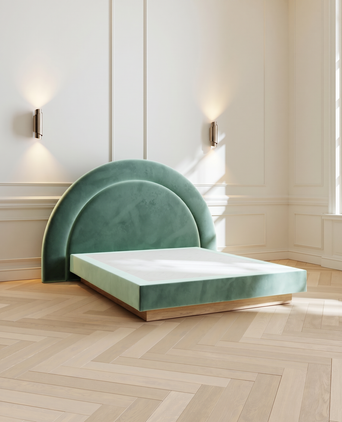 Bed Bibury Cotswolds - Nobilis Velours Bed Bibury Cotswolds - Nobilis Velours