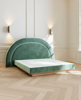 Bed Bibury Cotswolds - Nobilis Velours Bed Bibury Cotswolds - Nobilis Velours