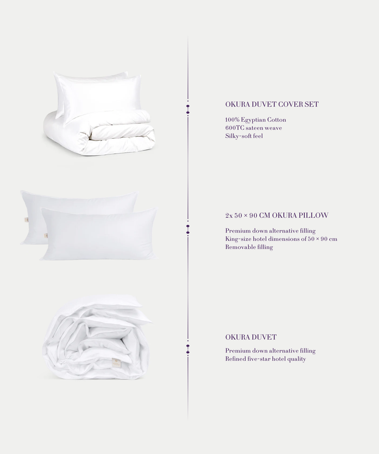 Okura Hotel Amsterdam Bedding Set