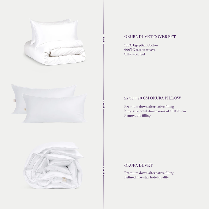 Okura Hotel Amsterdam Bedding Set