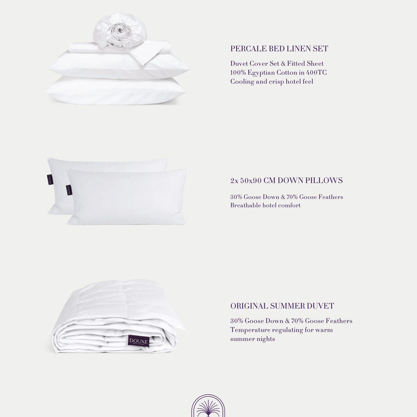 Summer Suite Percale Bedding Set