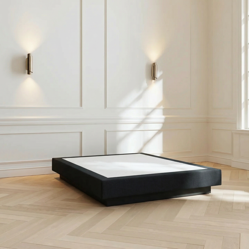 DOUXE Hotel Box Spring Jet Black