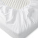 Egyptian Cotton Fitted Sheet Sateen 400TC | White |OUTLET