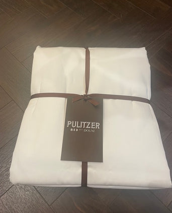 Pulitzer Duvet Cover Egyptian Cotton Sateen 400TC | White | Outlet Pulitzer Duvet Cover Egyptian Cotton Sateen 400TC | White | Outlet
