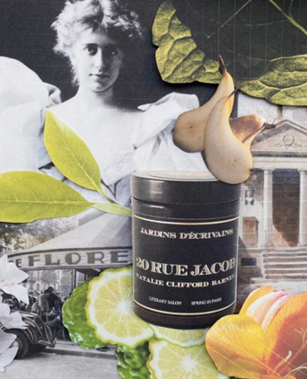 Jardin d'Ecrivains Scented Candle - 20 Rue Jacob Jardin d'Ecrivains Scented Candle - 20 Rue Jacob
