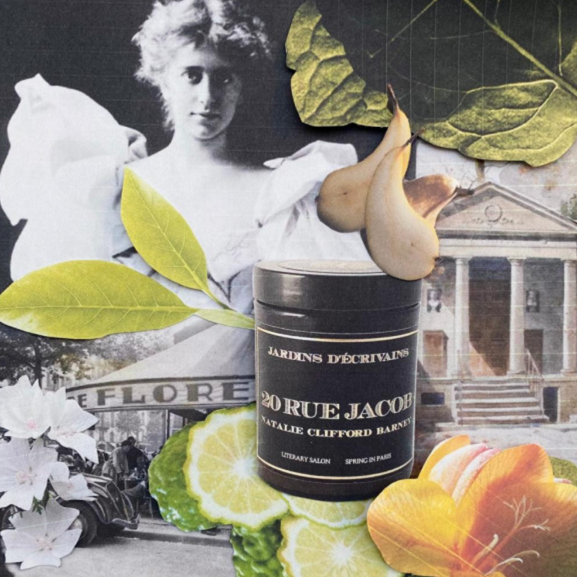 Jardin d'Ecrivains Scented Candle - 20 Rue Jacob
