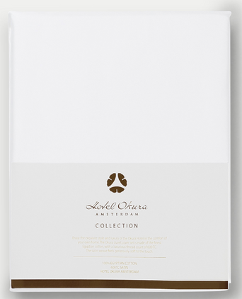 Okura Duvet Cover Egyptian Cotton 600TC sateen | White |Outlet Okura Duvet Cover Egyptian Cotton 600TC sateen | White |Outlet