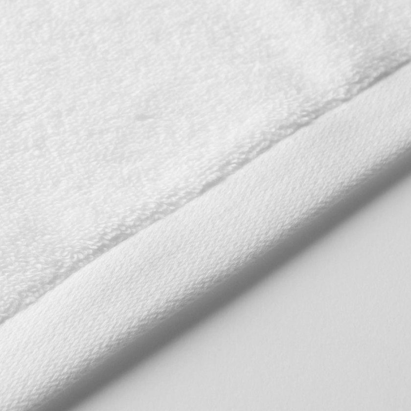 Handdoek zero-twist katoen | Wit | Outlet