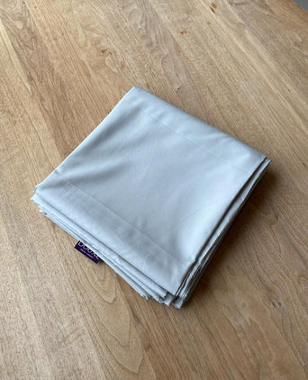 Duvet Cover Egyptian Cotton Sateen 400TC | Misty Blue | Outlet Duvet Cover Egyptian Cotton Sateen 400TC | Misty Blue | Outlet