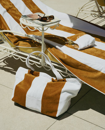 DOUXE Beach Pouch Mustard DOUXE Beach Pouch Mustard