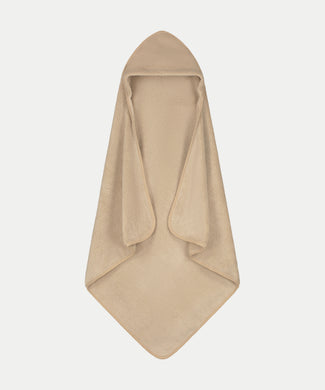 Badcape Baby zero-twist katoen | Latte Badcape Baby zero-twist katoen | Latte