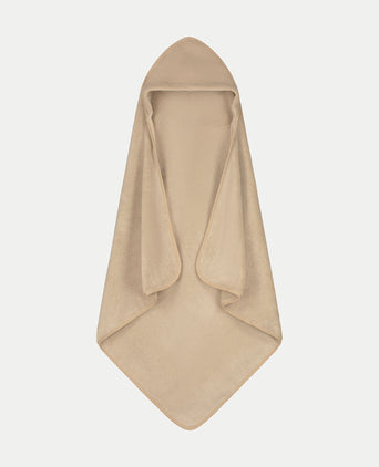 Baby Hooded Towel zero-twist cotton | Latte Baby Hooded Towel zero-twist cotton | Latte