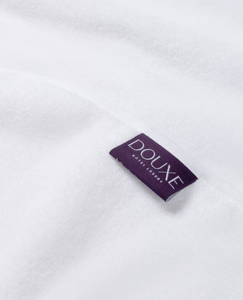 Baby Hooded Towel zero-twist cotton | White Baby Hooded Towel zero-twist cotton | White