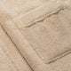 Badjas zero-twist katoen met borduursel | Latte