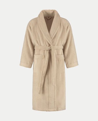 Bathrobe zero-twist cotton | Latte Bathrobe zero-twist cotton | Latte