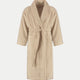Bathrobe zero-twist cotton | Latte