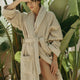 Bathrobe zero-twist cotton | Pebble Beach