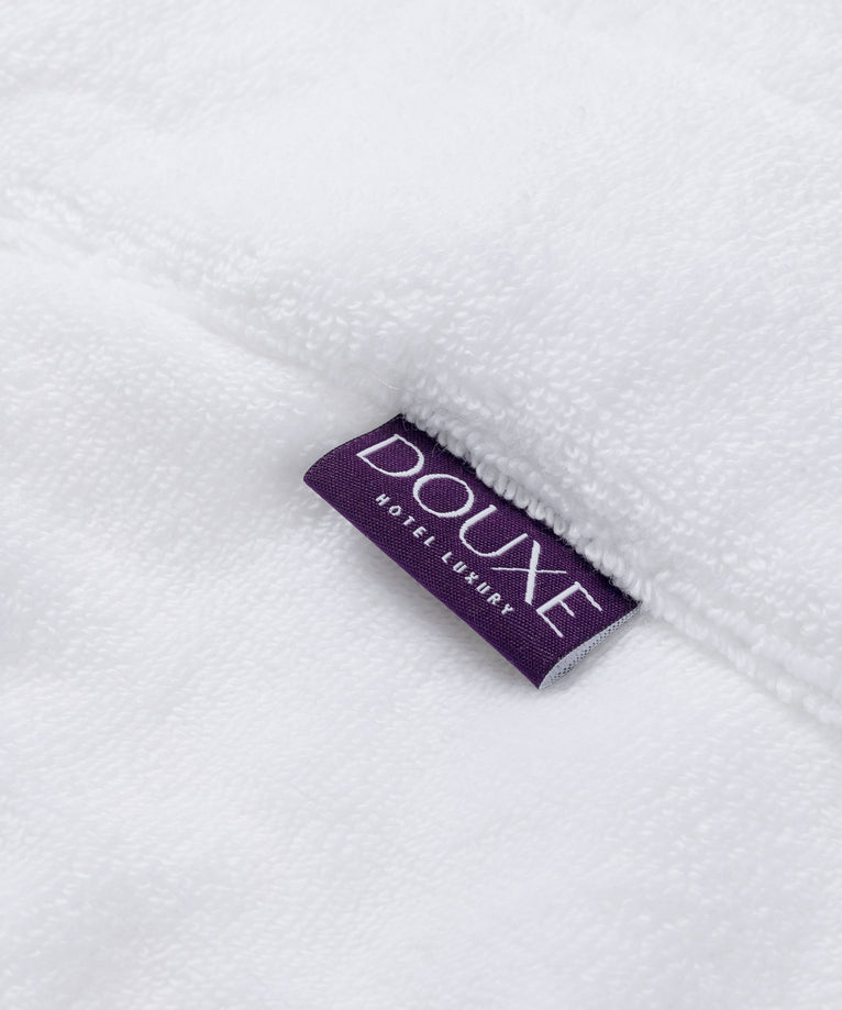 Bathrobe zero-twist cotton | White