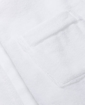 Bathrobe zero-twist cotton | White Bathrobe zero-twist cotton | White
