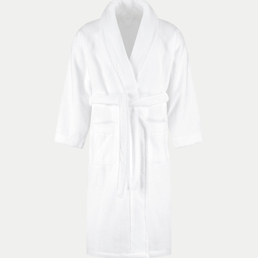 Bathrobe zero-twist cotton | White