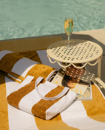 DOUXE Beach Bag Mustard DOUXE Beach Bag Mustard