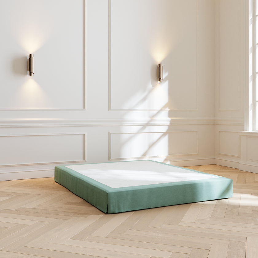 Bed Valance Bibury Cotswolds - Sahara Bluegrass