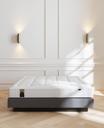 DOUXE Black Label Boxspring + Black Label Mattress | Swedish Grey DOUXE Black Label Boxspring + Black Label Mattress | Swedish Grey
