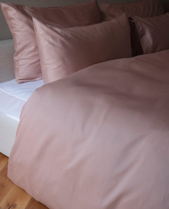 Duvet Cover Set Egyptian Cotton Sateen 400 TC | Blush Pink Duvet Cover Set Egyptian Cotton Sateen 400 TC | Blush Pink