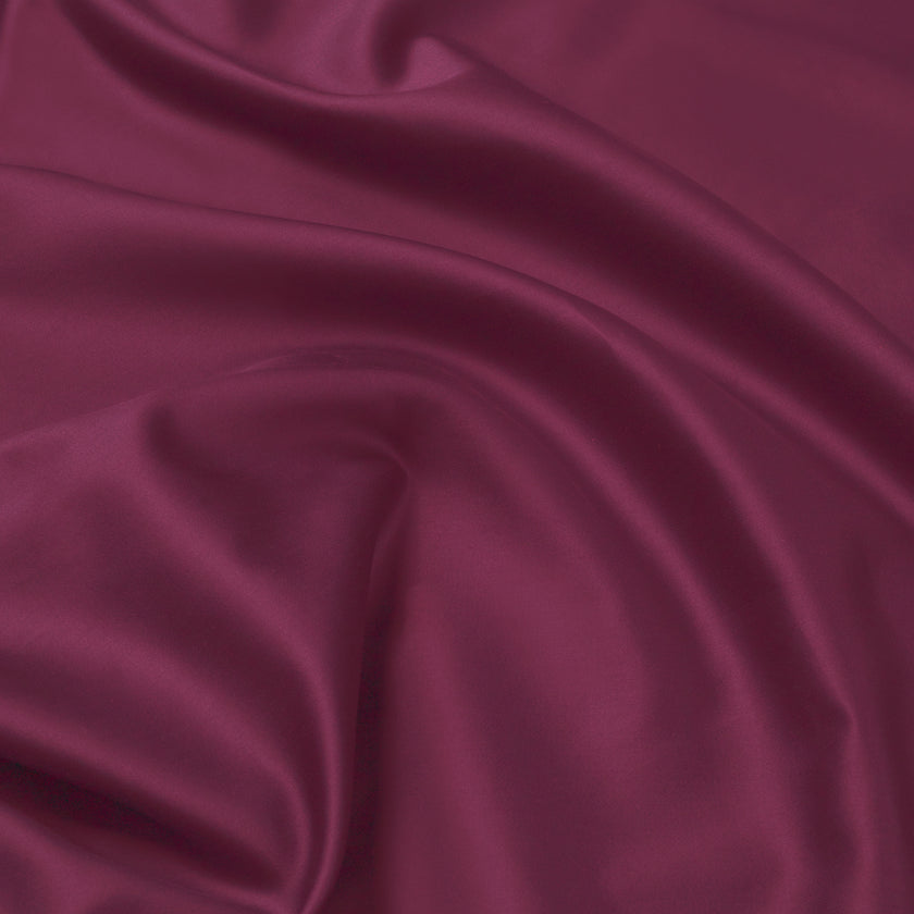 DOUXE Duvet Cover Set Egyptian Cotton Sateen 400TC | Burgundy | Limited Edition