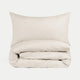 Duvet Cover Set Egyptian Cotton Percale 400 TC | Chalk White