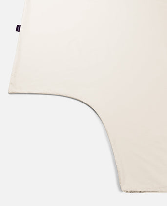 Kids Duvet Cover Egyptian Cotton Percale 400TC Chalk White - Petit Hôtel Kids Duvet Cover Egyptian Cotton Percale 400TC Chalk White - Petit Hôtel