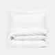 Conservatorium Hotel Duvet Cover Set Egyptian Cotton Percale 400TC | White