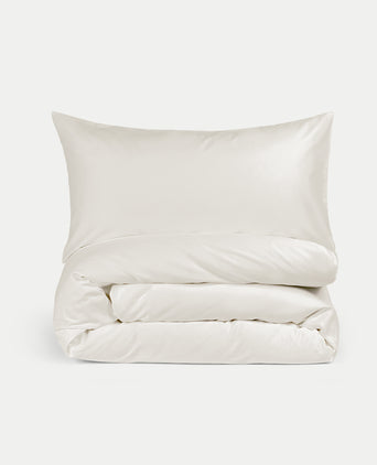 Duvet Cover Set Egyptian Cotton Sateen 400 TC | Cream Duvet Cover Set Egyptian Cotton Sateen 400 TC | Cream