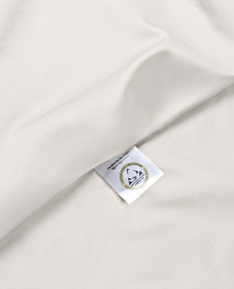 Duvet Cover Set Egyptian Cotton Sateen 400 TC | Cream Duvet Cover Set Egyptian Cotton Sateen 400 TC | Cream