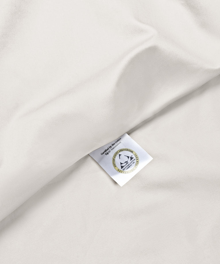 Duvet Cover Set Egyptian Cotton Sateen 400 TC | Cream