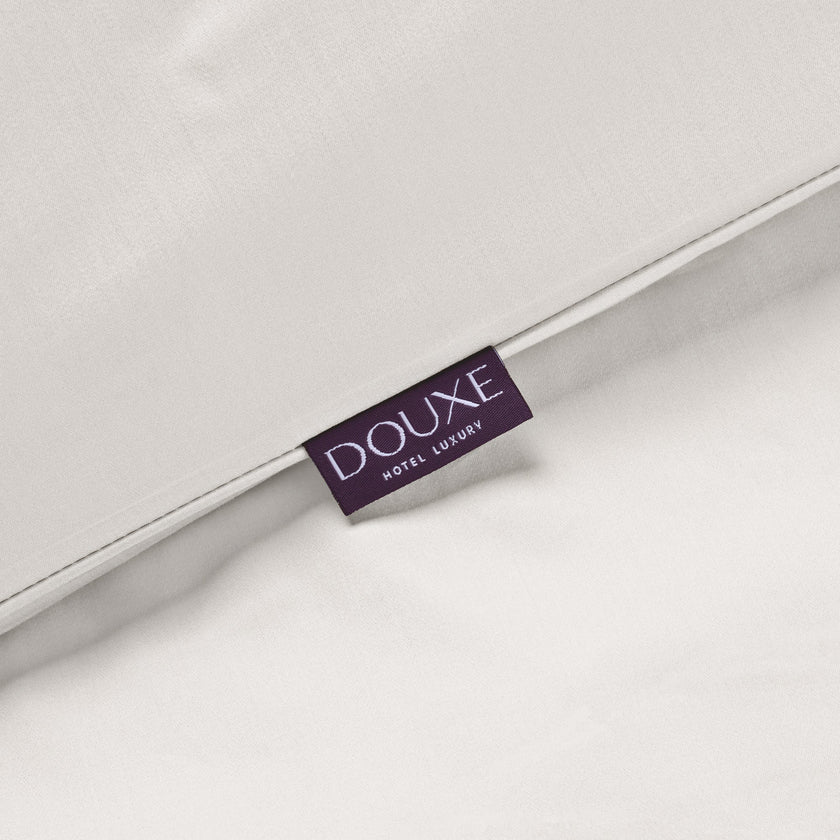 Duvet Cover Set + Fitted Sheet Egyptian Cotton Sateen | Cream