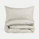 Duvet Cover Set Egyptian Cotton Percale 400 TC | Greige