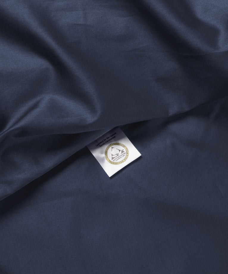 Pillowcase Egyptian Cotton Sateen 400TC | Harbour Blue