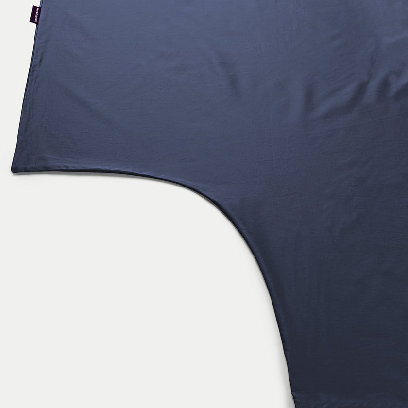 Duvet Cover Set Egyptian Cotton Sateen 400 TC | Harbour Blue