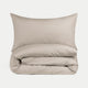 Duvet Cover Set Egyptian Cotton Percale 400TC | Latte