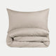 Duvet Cover Set Egyptian Cotton Percale 400 TC | Latte