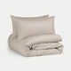 Duvet Cover Set Egyptian Cotton Percale 400TC | Latte