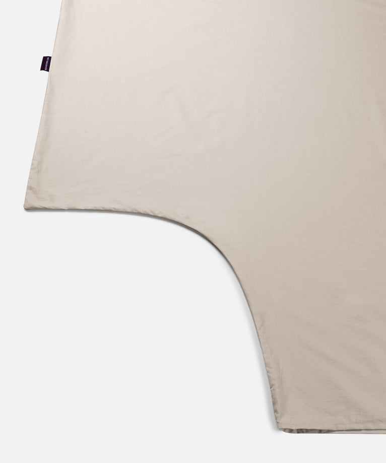 Kids Duvet Cover Egyptian Cotton Percale 400TC Latte - Petit Hôtel