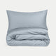 Duvet Cover Set Egyptian Cotton Sateen 400 TC | Misty Blue