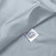 Dekbedovertrekset Egyptisch katoen Satijn 400TC | Misty Blue | Outlet
