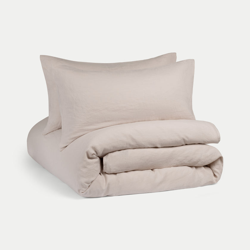 Duvet cover set Washed Linen | Oat