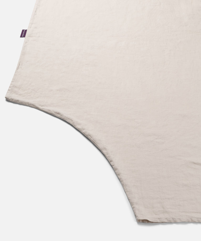Duvet Cover Set & Fitted Sheet Washed Linen | Oat